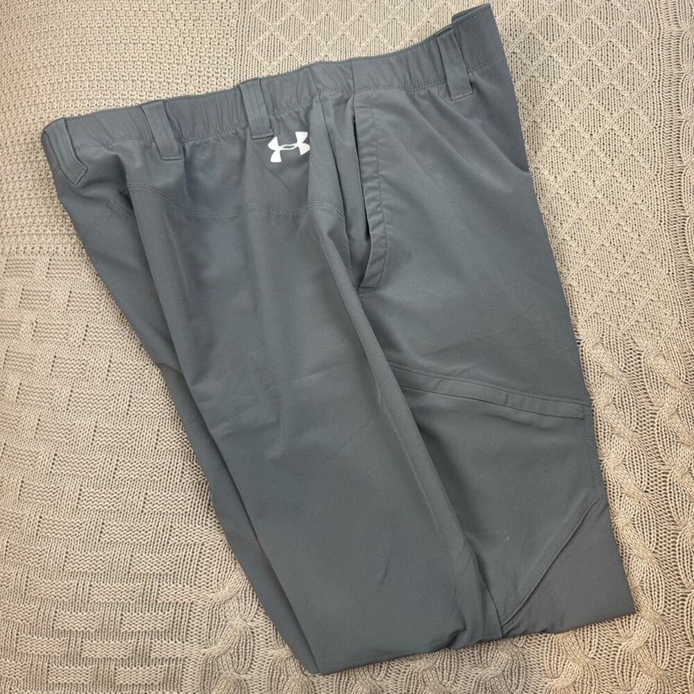 Under Armour Men's Storm Fusion (style # 1335851) Gray Pants ~ 40